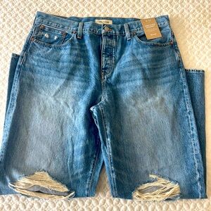 Madewell Low Slung Straight Jeans